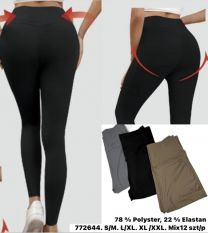 Spodnie Legginsy damskie (S-2XL/12szt)