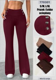 Spodnie elastyczny (S-XL/12szt)