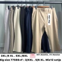 PLUS_Spodnie elastyczny 7/8(3-6XL/12szt)