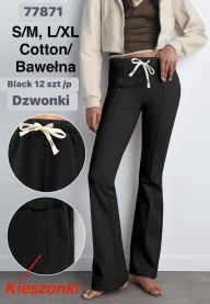 Spodnie damskie (S-XL/12szt)