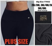 PLUS_Spodnie legginsy damskie (2-6XL/12szt)