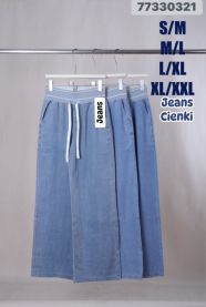 Spodnie elastyczny (S-2XL/12szt)