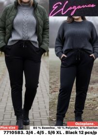 PLUS_Spodnie dresowy damskie (3XL-6XL/12szt)