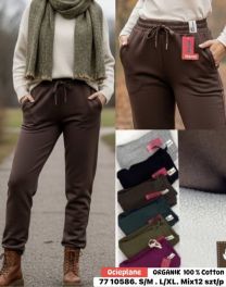 Spodnie dresowy damskie (S-XL/12szt)