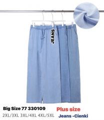 PLUS_Spodnie elastyczny (2-5XL/12szt)