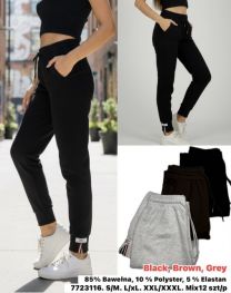 Spodnie dresowy damskie (S-3XL/12szt)