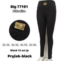 PLUS_Spodnie legginsy damskie (2-6XL/12szt)