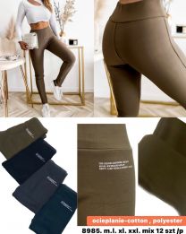Spodnie legginsy damskie (M-2XL/12szt)