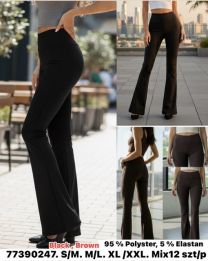 Spodnie elastyczny (S-2XL/12szt)