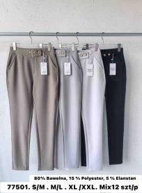 Spodnie elastyczny (S-2XL/12szt)