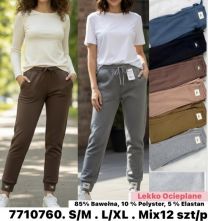 Spodnie dresowy damskie (S-XL/12szt)