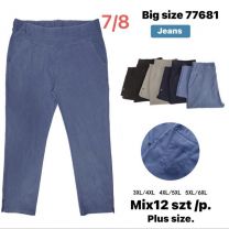 PLUS_Spodnie damskie 7/8 (3-6XL/12szt)