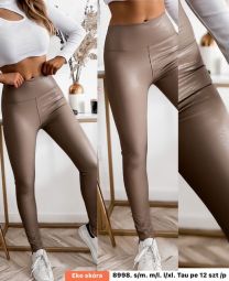 Spodnie ekoskóra damskie (S-XL/12szt)