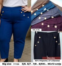 PLUS_Spodnie elastyczny (5-9XL/12szt)