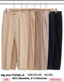 PLUS_Spodnie elastyczny 7/8(3-6XL/12szt)
