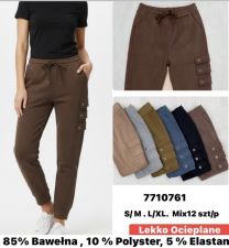 Spodnie dresowy damskie (S-XL/12szt)
