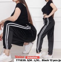 Spodnie welurowy (S-XL/12szt)