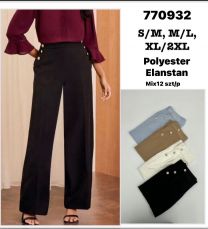 Spodnie elastyczny (s-2XL/12szt)