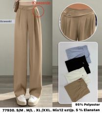 Spodnie elastyczny (s-2XL/12szt)