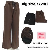 PLUS_Spodnie damskie (2-6XL/12szt)