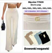 Spodnie elastyczny (2XL-6XL/12szt)