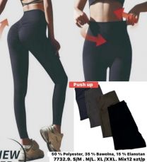 Spodnie legginsy damskie (S-2XL/12szt)