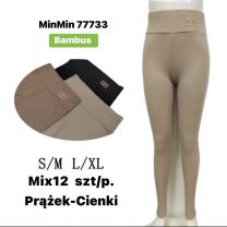 Spodnie legginsy damskie (S-XL/12szt)