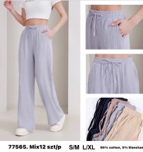 Spodnie damskie (S-XL/12szt)