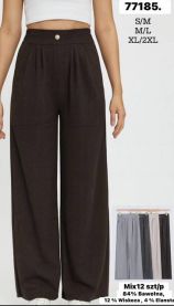 Spodnie damskie (S-2XL/12szt)