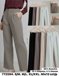 Spodnie elastyczny (S-2XL/12szt)