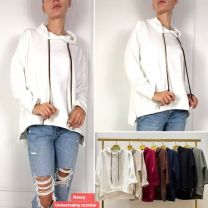 Bluzy z kapturem damskie (Uniwersalny/6 szt)