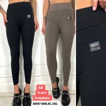 Spodnie legginsy damskie (S-2XL/12szt)