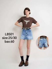 Spódnica z Szorty Jeans damskie (25-30/12szt)