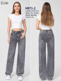 Spodnie jeans damskie (38-48/12szt)