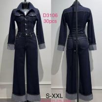 Kombinezon jeans damskie (S-2XL/10szt)