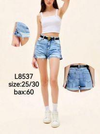 Szorty jeans damskie (25-30/12szt)