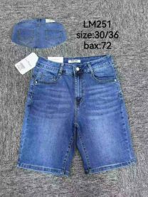 Spodenki jeans damskie (30-36/12szt)