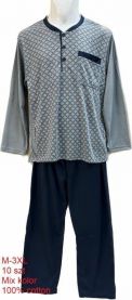 Piżama męska (M-3XL/10kpt)