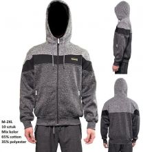 Bluzy z kapturem męskie (M-2XL/10szt)