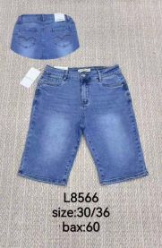 Spodenki jeans damskie (30-36/12szt)