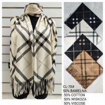 Szaliki damskie (uniwersalny/12szt)