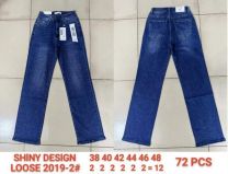 Spodnie jeans damskie (38-48/12szt)