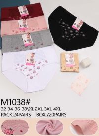 Majtki damskie (XL-4XL/24szt)