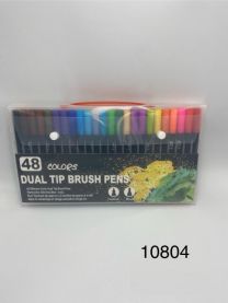 dual tip brush pens