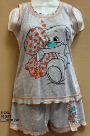 Piżama damska (S-2XL/10kpt)