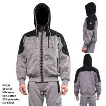 Bluzy z kapturem męskie (M-2XL/10szt)
