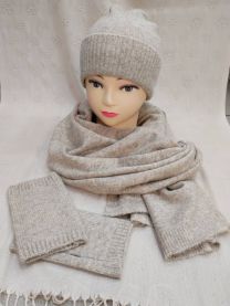 Komplet czapki damskie (uniwersalny/12szt)