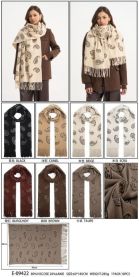 Szaliki damskie (uniwersalny/12szt)