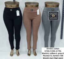Spodnie legginsy damskie (4-7XL/12szt)