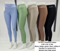 Spodnie legginsy damskie (S-3XL/12szt)